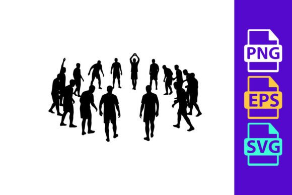 A Group of People Walking in Different Directions: A Dynamic Vector for Movement
