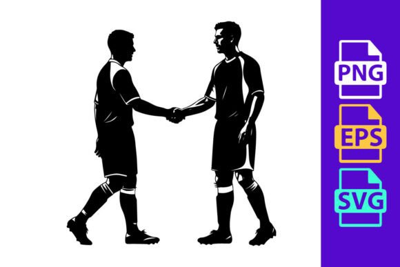 Celebrate Sportsmanship: The Power of a Dynamic Football Clipart