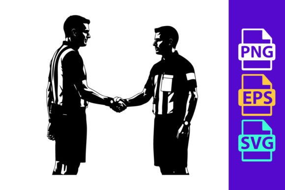Referees Shaking Hands: A Symbol of Sportsmanship