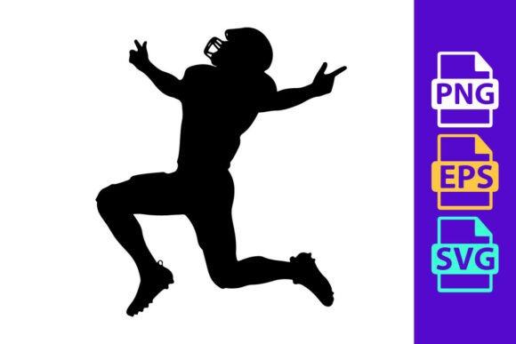 Silhouette of a Person Jumping in the Ai: Dynamic Motion